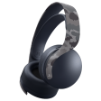 Headset Gaming Sony PS5 Wireless Pulse 3D Grey Camouflage For Sale