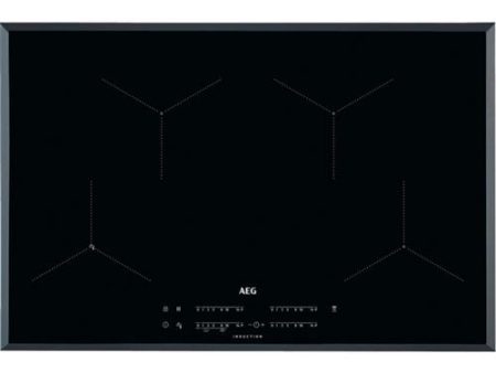 Placa de Indução AEG IAE84431FB | Elétrica | 78 cm | 4 Zonas | Preto Online now