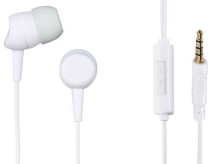 Auriculares Hama Kooky Branco on Sale