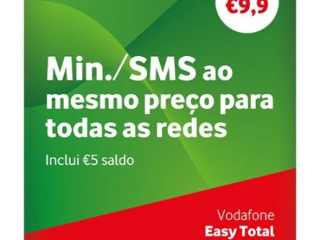 Cartão SIM Vodafone Easy Total Online Hot Sale