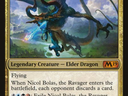 Nicol Bolas, the Ravager    Nicol Bolas, the Arisen [Core Set 2019] For Cheap