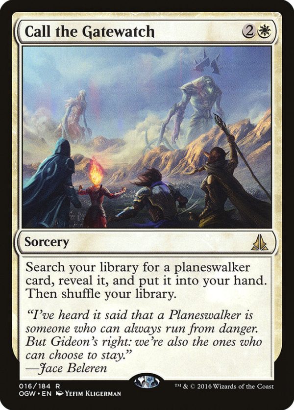 Call the Gatewatch [Oath of the Gatewatch] on Sale