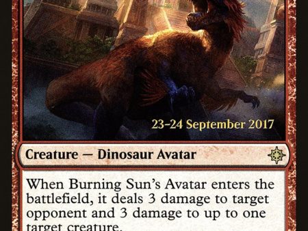 Burning Sun s Avatar [Ixalan Prerelease Promos] Cheap