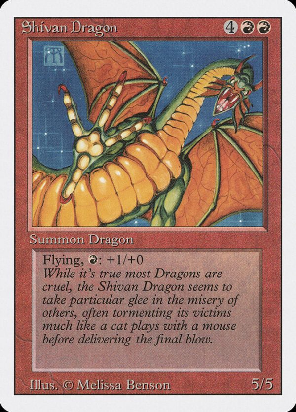 Shivan Dragon [Revised Edition] Supply