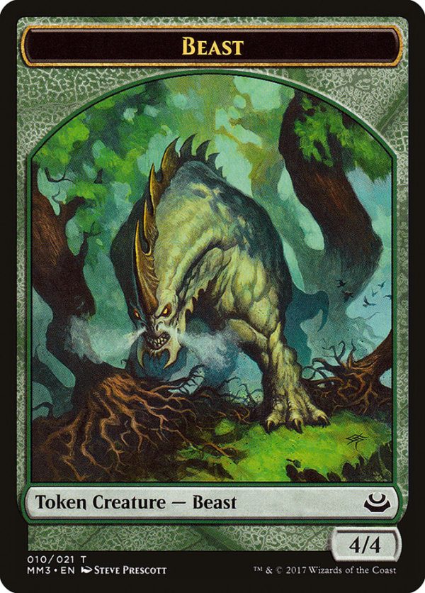 Beast Token (010 021) [Modern Masters 2017 Tokens] Online Sale