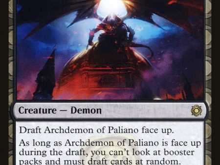 Archdemon of Paliano [Conspiracy: Take the Crown] Discount