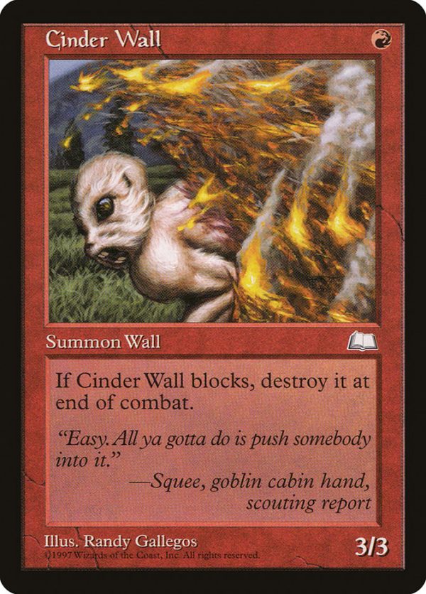 Cinder Wall [Weatherlight] For Sale