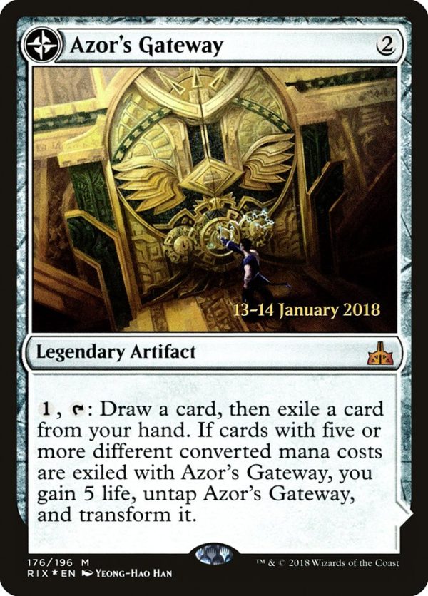 Azor s Gateway    Sanctum of the Sun [Rivals of Ixalan Prerelease Promos] Supply