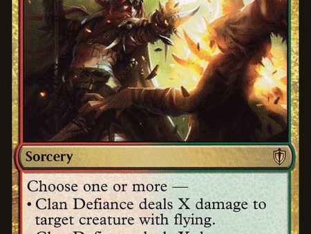 Clan Defiance [Commander 2016] Online now