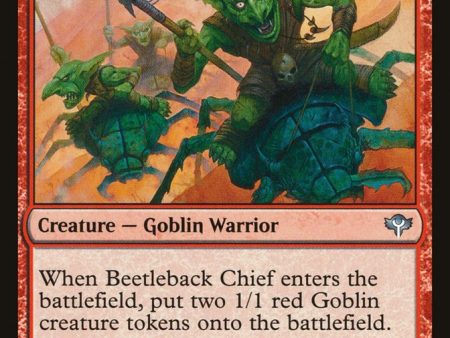 Beetleback Chief [Duel Decks: Speed vs. Cunning] Fashion