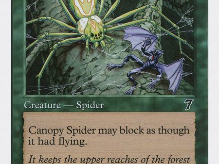 Canopy Spider [Seventh Edition] For Sale