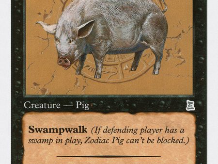 Zodiac Pig [Portal Three Kingdoms] Supply