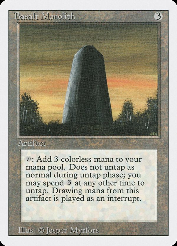 Basalt Monolith [Revised Edition] For Discount