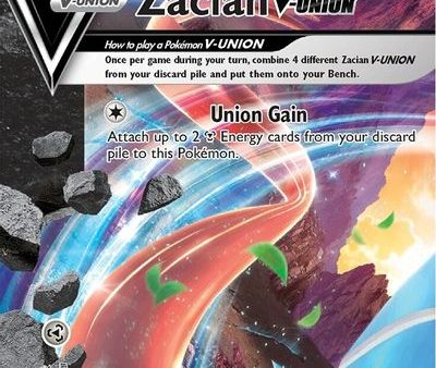 Zacian V-Union (SWSH163) [Sword & Shield: Black Star Promos] Hot on Sale