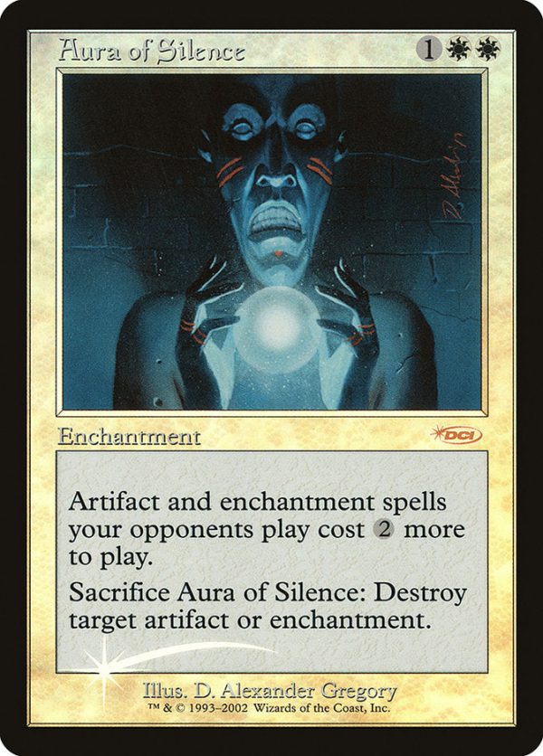 Aura of Silence [Friday Night Magic 2002] For Sale