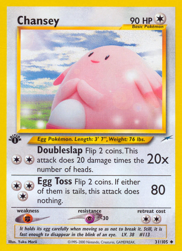 Chansey (31 105) [Neo Destiny 1st Edition] For Discount