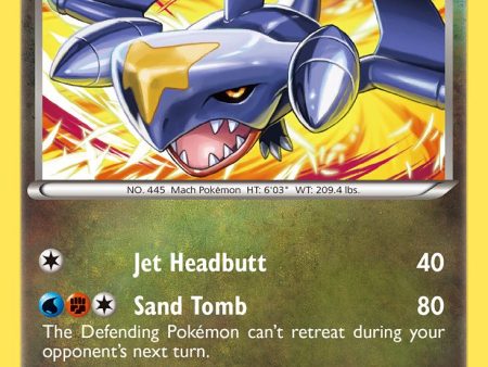 Garchomp (91 124) (Cracked Ice Holo) (Theme Deck Exclusive) [Black & White: Dragons Exalted] Online