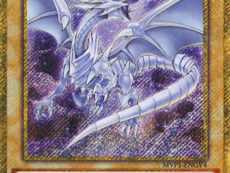 Blue-Eyes White Dragon [MVP1-ENGV4] Gold Secret Rare Online Hot Sale