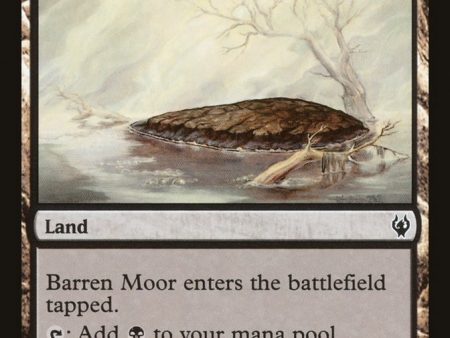 Barren Moor [Duel Decks: Izzet vs. Golgari] Online now