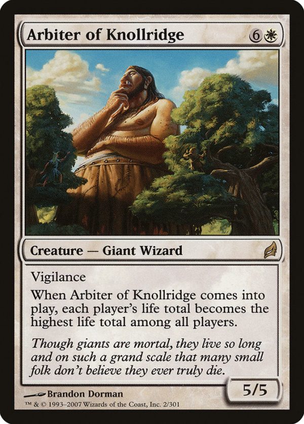 Arbiter of Knollridge [Lorwyn] For Sale