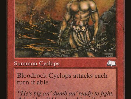 Bloodrock Cyclops [Weatherlight] For Discount