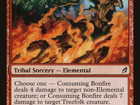 Consuming Bonfire [Lorwyn] Online now