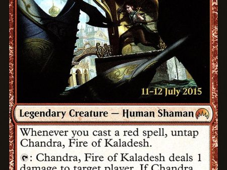 Chandra, Fire of Kaladesh    Chandra, Roaring Flame [Magic Origins Prerelease Promos] For Cheap