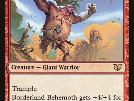 Borderland Behemoth [Commander 2015] on Sale