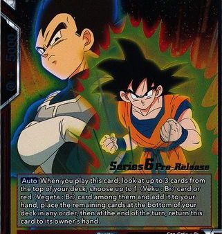 Son Goku, Prepping for Fusion [BT6-005_PR] Online Hot Sale