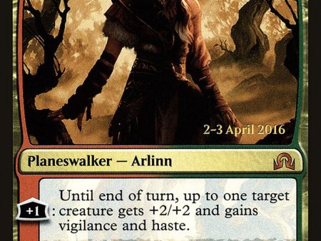 Arlinn Kord    Arlinn, Embraced by the Moon [Shadows over Innistrad Prerelease Promos] For Sale