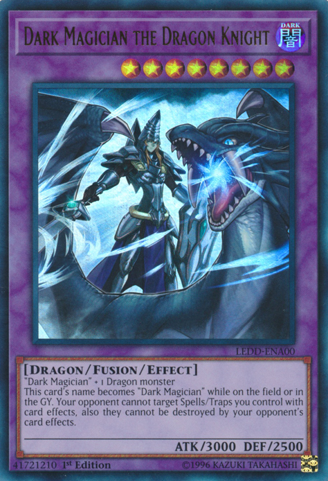 Dark Magician the Dragon Knight [LEDD-ENA00] Ultra Rare on Sale