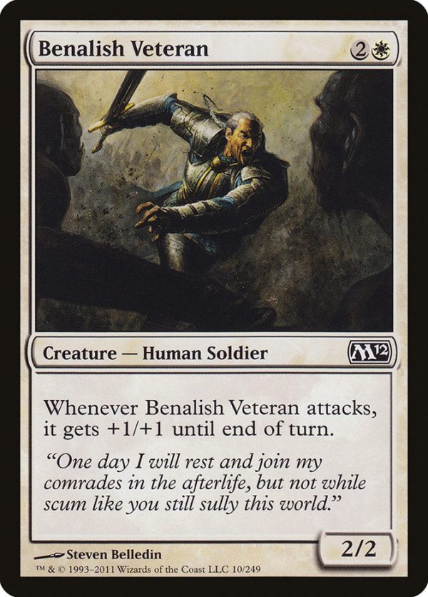 Benalish Veteran [Magic 2012] Online Hot Sale