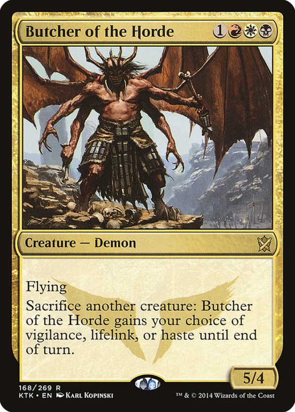 Butcher of the Horde [Khans of Tarkir] For Cheap