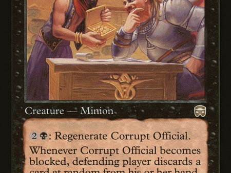 Corrupt Official [Mercadian Masques] Online Hot Sale