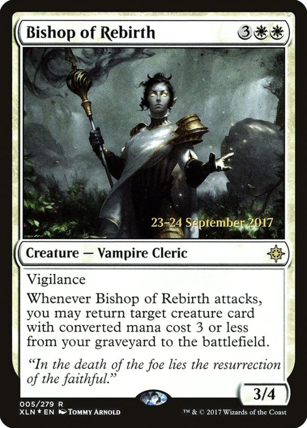 Bishop of Rebirth [Ixalan Prerelease Promos] For Discount