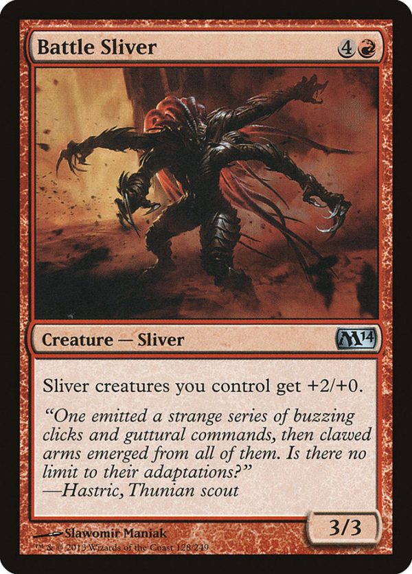 Battle Sliver [Magic 2014] Online now