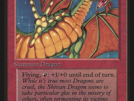 Shivan Dragon [Beta Edition] For Sale