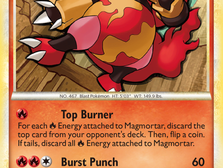 Magmortar (27 102) [HeartGold & SoulSilver: Triumphant] For Discount