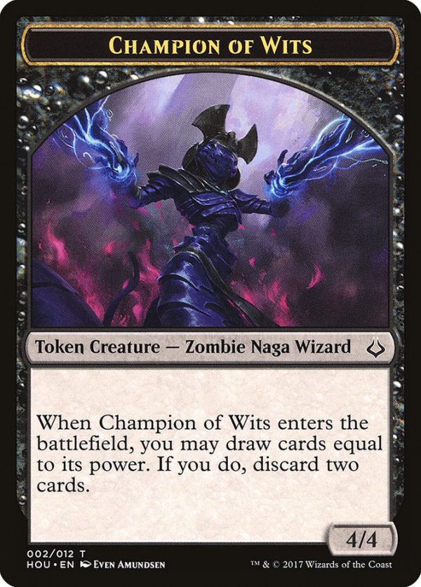 Champion of Wits Token [Hour of Devastation Tokens] Supply