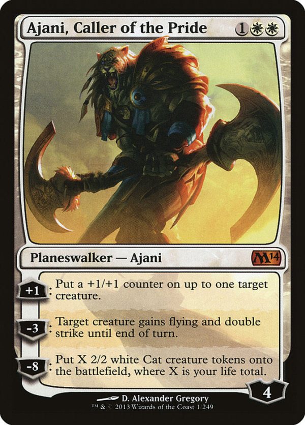 Ajani, Caller of the Pride [Magic 2014] Online Hot Sale