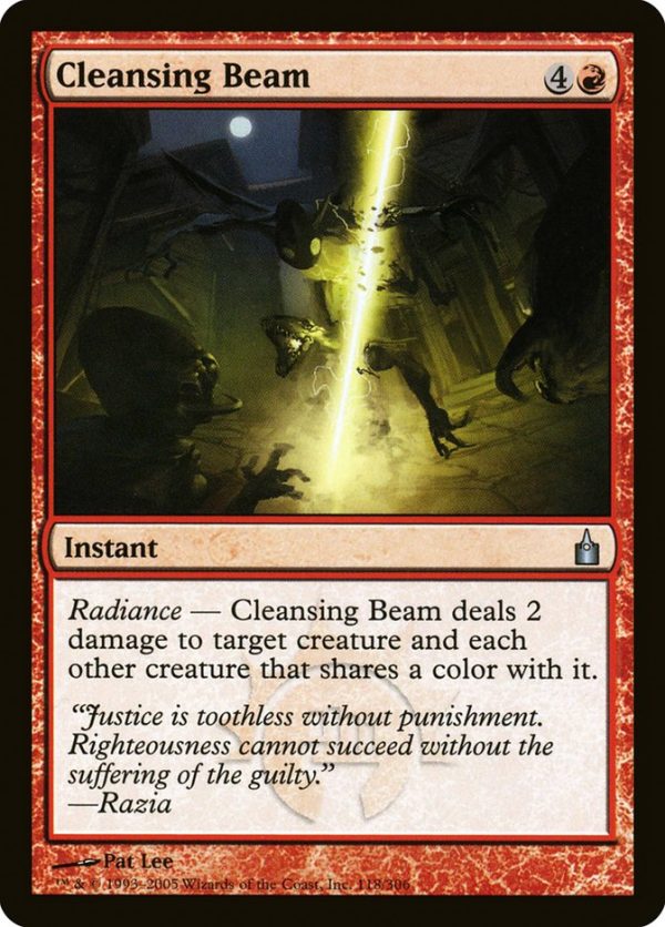 Cleansing Beam [Ravnica: City of Guilds] For Cheap