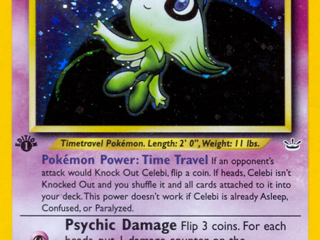 Celebi (3 64) [Neo Revelation 1st Edition] For Sale