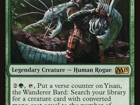 Yisan, the Wanderer Bard [Magic 2015] Hot on Sale