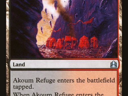 Akoum Refuge [Commander 2011] Hot on Sale