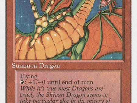 Shivan Dragon [Fourth Edition] Online Sale