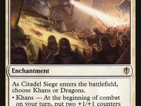 Citadel Siege [Commander 2016] For Discount