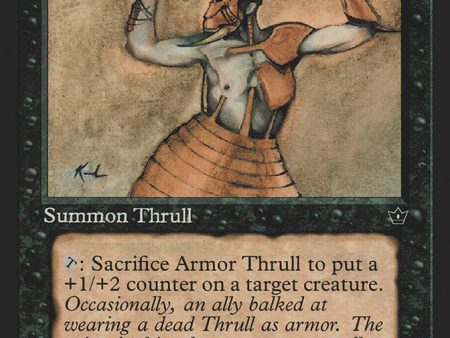 Armor Thrull (Scott Kirschner) [Fallen Empires] For Sale