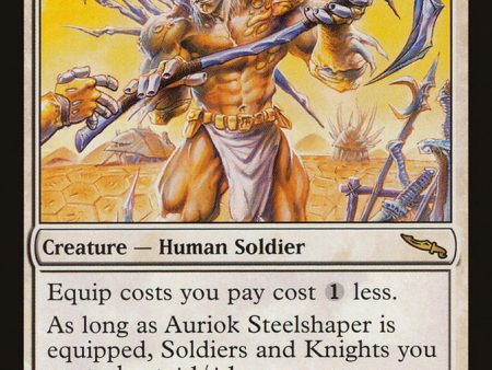 Auriok Steelshaper [Mirrodin] Online Sale