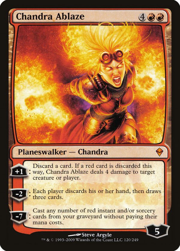 Chandra Ablaze [Zendikar] For Discount